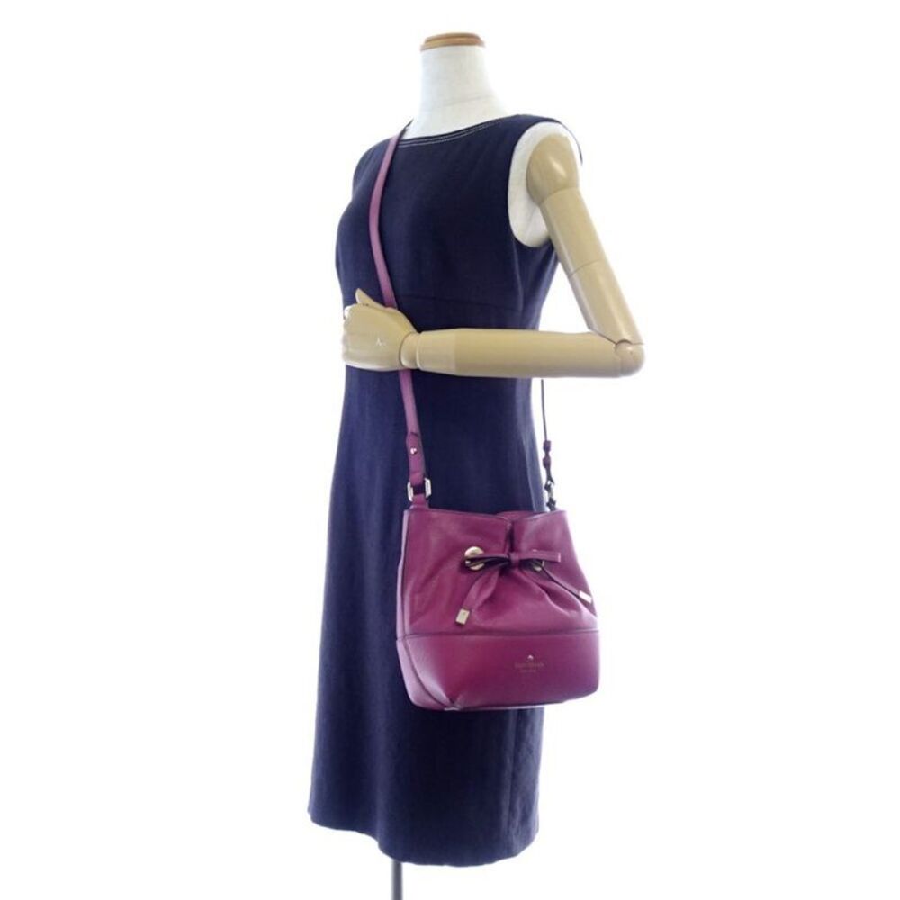 Kate Spade Pink Leather Shoulder Bag (Pre-Owned) - Picture 5 of 10
